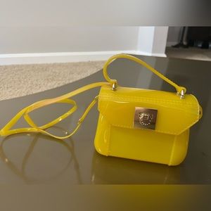 Furla - Plastic Yellow Bag for Women. Made in Italy